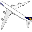 4.png Airplane Passenger Transport space Download Plane 3D model Vehicle Urban Car Wheels City Plane 3