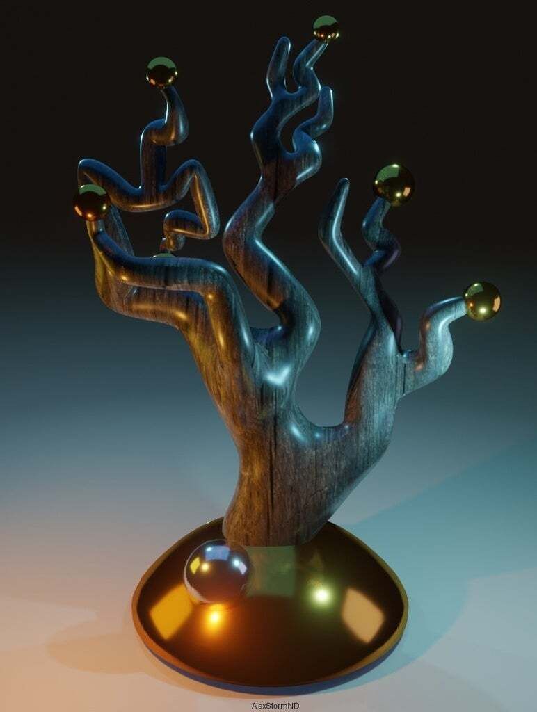 Download free STL file Ball Tree • 3D printer model ・ Cults