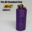 Bic-NFL-NFC-North-Pic2.jpg NFL Football Bic Lighter Cases NFC North Division Bears Lions Packers Vikings