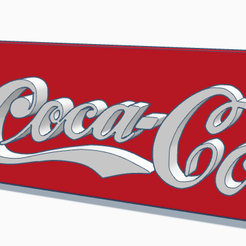 unknown.png STL file Coca Cola Logo・3D print design to download, cuentaimprecion3d