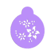 Floral.stl Plantillas para pintar la cara