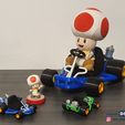 Folie36.jpg Mario Kart 64 Style Go-Kart (for San-Ei Plushs and Amiibos)