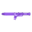 e 11.obj Rifle bláster E-11  3d model star wars battlefront