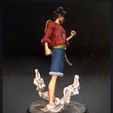 02luffy vertical02.jpg Luffy - One Piece for 3d print model