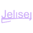 Jelisej.stl Name tags for the cup