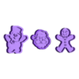 cookie cutters v1.stl Высечки для рождественского печенья