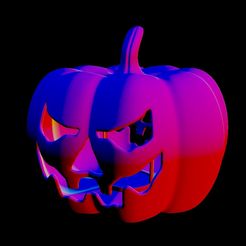 Pumpkintealight1.jpg Archivo STL gratis Portacandelitas Calabaza de Halloween・Modelo imprimible en 3D para descargar