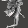 descending angell4.jpg Fallen Angel with Base Sculpture Anime Angel Statue