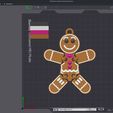 BambuStudio_Articulated_Gingerbread-Man_V02.jpg Gingerbread Man Multi Color Print In Place Articulated (Keychain)