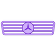 RC Grill Stern.stl Mercedes and Peace logo, grill for Reely Freeman 2.0