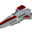 18_4x.png Brick Republic Venator (5 fois plus grand que les pièces LEGO originales)