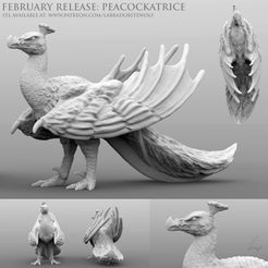 Peacockatrice Patreon release.jpg Peacockatrice