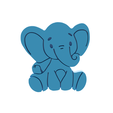 Elephant v1.png Elephant Cookie Cutter