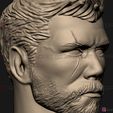 08a.jpg Thor Head - Chris Hemsworth - Avenger - Infinity War 3D print model