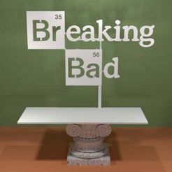 breaking_bad_logo.jpg STL-Datei Breaking Bad Logo・Modell für 3D-Drucker zum Herunterladen