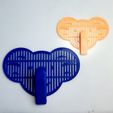 DSC01777.JPG Free STL file Kitchen drainer・3D printer model to download