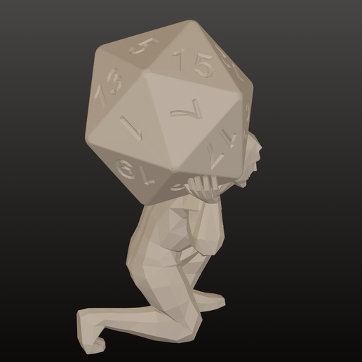 atlas-6-5.png Low-Poly D20 Atlas DnD Figure