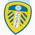 Leeds.png Leeds United Football Club Plaque with Keyhole for Ender 3 and Cr-10 Sized beds