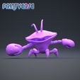 Nitro-Crab1.jpg Fichier STL Figurine Nitro Crab - Crash Bandicoot・Plan imprimable en 3D à télécharger