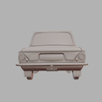 4.png ZAZ-968 (Zaporozhets) Classic Soviet Compact Car – Detailed 3D Printable Model
