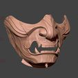 14.jpg Ghost Of Tsushima - Ghost Mask Patterned - High Quality Details