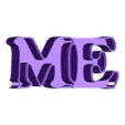 Amelie v5_Amelie v5_Körper2_Amelie v5.stl NameTag Led Names Lamp Amelie