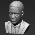 12.jpg Denzel Washington bust 3D printing ready stl obj formats