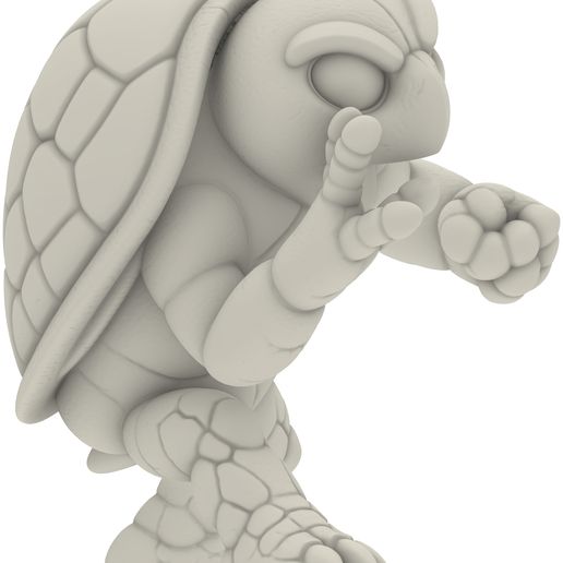 8.jpg Fantasy Creature Warrior STL Bundle | Stylized Chibi Monster Collection | Mythical Animal Fighters | Cute Collectible Figurines | 3D Print Models