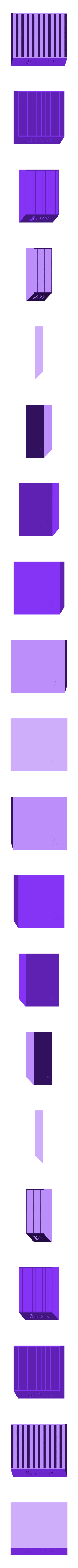 PS4_Case_Holder_Full_Back.stl Playstation 4/3 Game Case Holder- Flat & Full Back Options