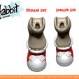 reg-smal.jpg [KABBIT ADDON] Magnetic Ankle and Sneakers for Kabbit and other BJDS - (For FDM and SLA Printers)