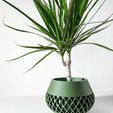 misprint-1504.jpg The Elson Planter Pot with Drainage | Tray & Stand Included | Modern and Unique Home Decor for Plants and Succulents  | STL File