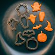 3204-16.jpg Super bundle polymer clay cutters | Halloween | Halloween clay cutters | 24 STL files |