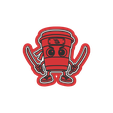 capuchino-asesino.png Brainrot Viral cutters x10 / cake cutter
