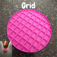 Grid.png Infill coasters