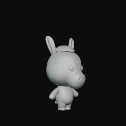 65.png Файл STL Мультяшная лошадь для 3D-печати・Дизайн 3D-печати для загрузки3D