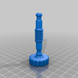 focus_knob.png USB Microscope Mount With Zoom Knob - Fully 3d Printed