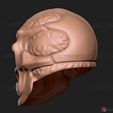 03.jpg Jason X Mask - Friday 13th movie  - Horror Halloween Mask 3D print model