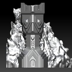 TOWER1.jpg Fichier STL Tour naine Terre du Milieu・Plan pour imprimante 3D à télécharger