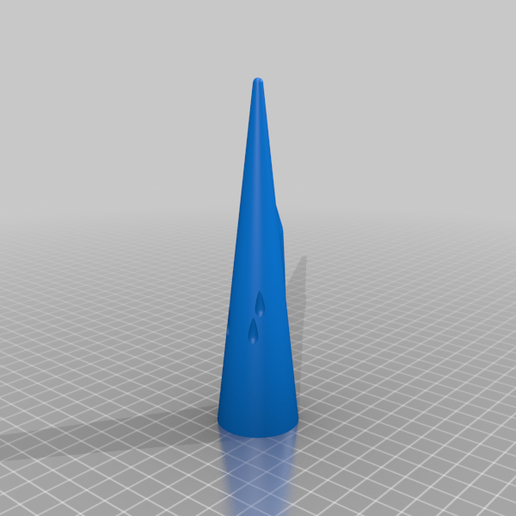 Estes_Interceptor_Nose_Cone_BT-55_Solid_Short_NO_SHOULDER.png Free STL file Estes Interceptor Nose Cone BT-55 (P/N 062074)・3D printer model to download, JackHydrazine