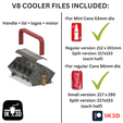PATREON-17.png Fichier STL BUNDLE V4+V6+V8+V12+V16+ CAN COOLERS FOR REGULAR AND MINI CANS / FITS MOST PRINTERS・Design imprimable en 3D à télécharger