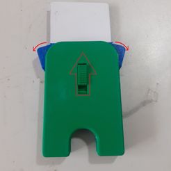 paint.jpg STL-Datei Kartenhalter kostenlos・3D-Druck-Modell zum herunterladen