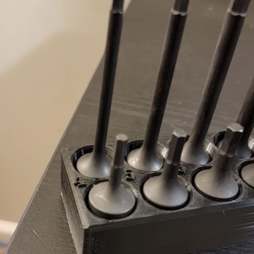 Hex Socket Organizer 3D model