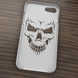 Case iphone 7 y 8 Skull V1 1.png Case Iphone 7/8 Skull