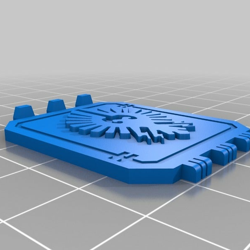 custodes land raider doors 3D model