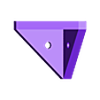 Corner_bracket_external.stl Parametric corner bracket (external) with round countersunk holes