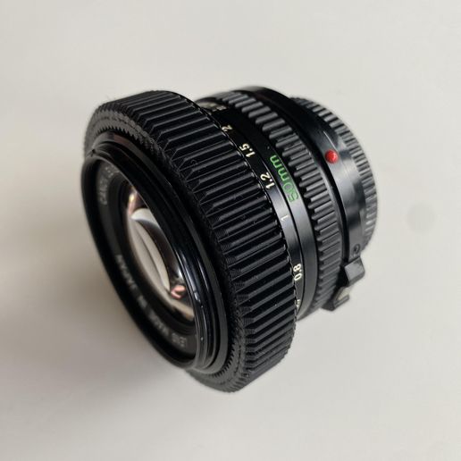 ⚙️ Canon FD 50mm F1.4 Focus gear ring・ STL File for ・Cults
