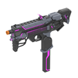 1.png Sombra Cannon Augmented Skin - Overwatch - Druckbares 3D Modell - STL + CAD bundle - Kommerzielle Nutzung