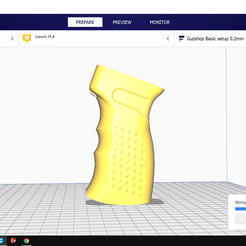 gia re.png Fichier STL gratuit Zenitco RK 3 | Ak Alphaking | Piston Grip | Gel Blaster・Plan à télécharger et à imprimer en 3D