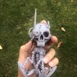Servo Servant Skull Display Figure