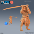 1649-Fish-Folk-Koi-Tribe-Ronin-Medium.png Fish Folk Koi Tribe Team B ‧ DnD Miniature ‧ Tabletop Miniatures ‧ Gaming Monster ‧ 3D Model ‧ RPG ‧ DnDminis ‧ STL FILE